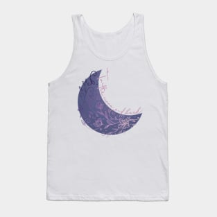 To The Moon and Back Crescent Moon Tank Top